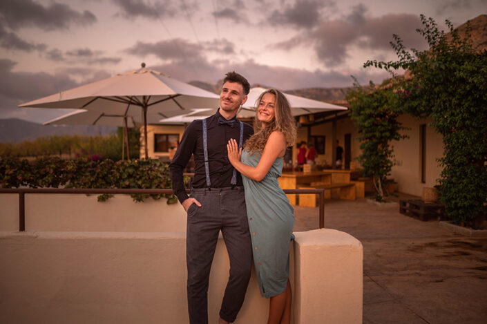 Dancers at a Vineyard